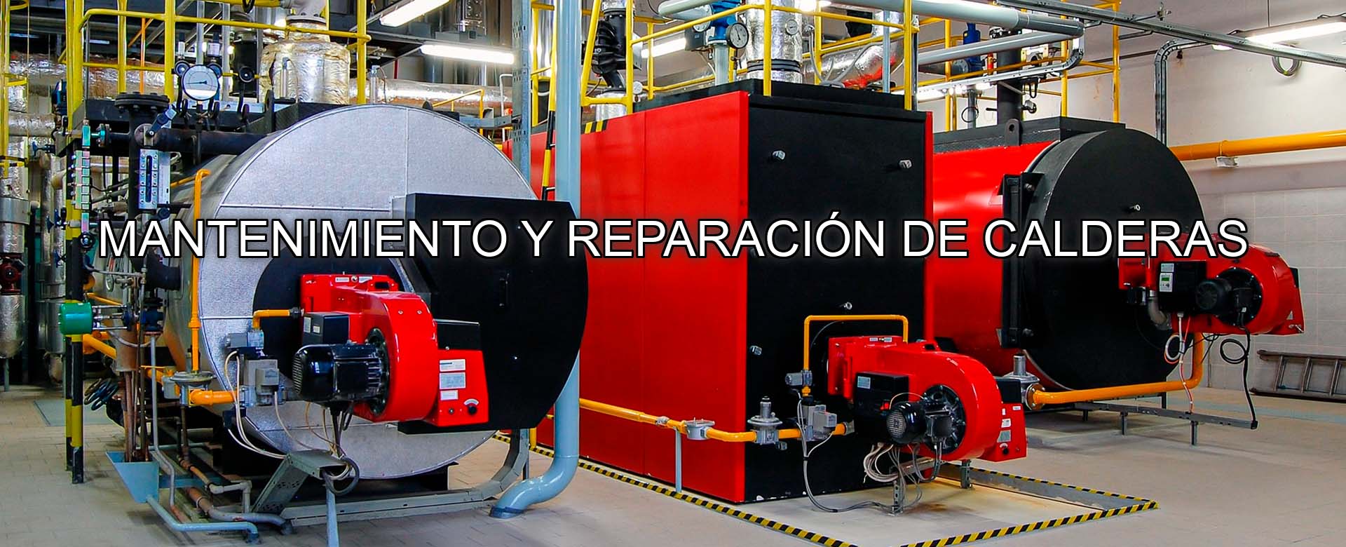 Mantenimiento y reparación de calderas